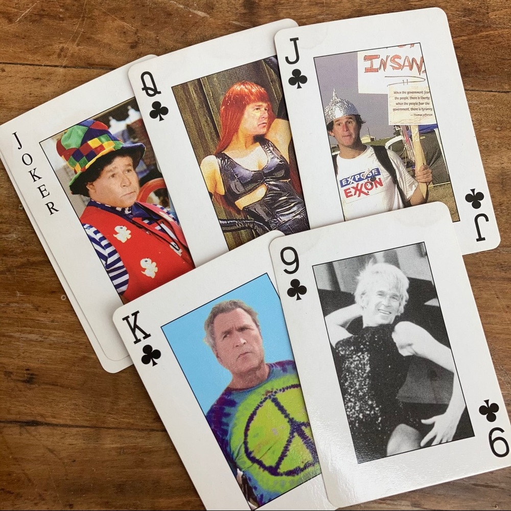 The Bushy Playing Cards - Political Parody